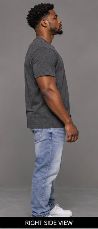 INK2LIFE Dream Design Destroy Limits Men’s Gray Tee