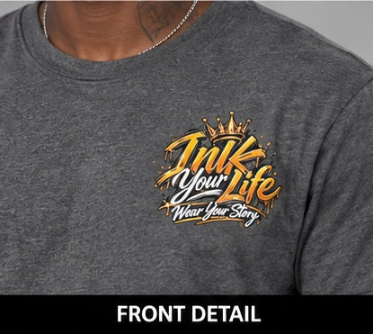 INK2LIFE Ink Your Life Men’s Graphic Tee