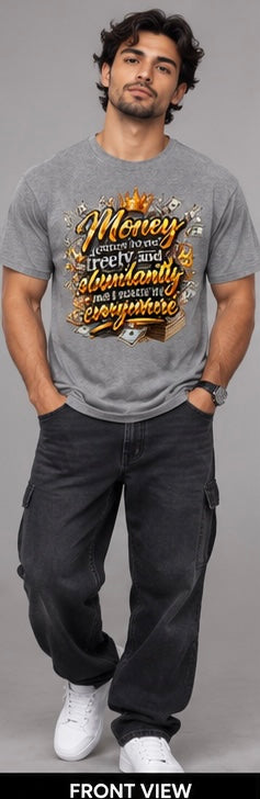 INK2LIFE Money Comes to Me Graphic Tee