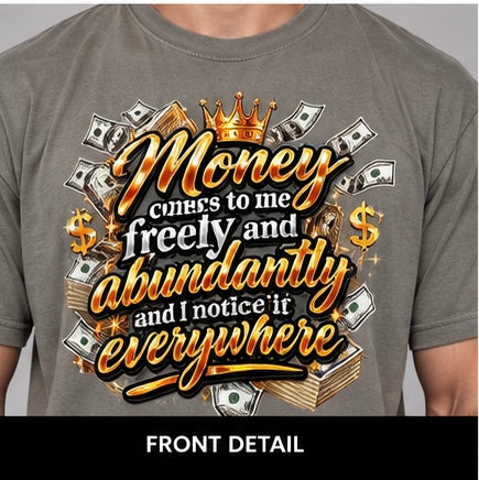 INK2LIFE Money Comes to Me Graphic Tee