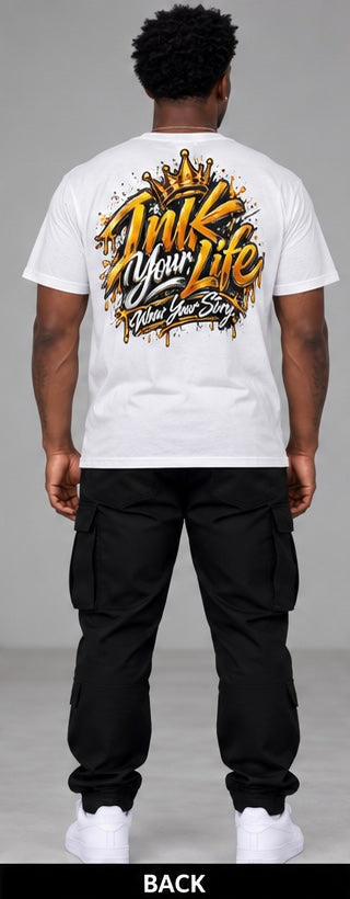 INK2LIFE Ink Your Life Men’s Graphic Tee