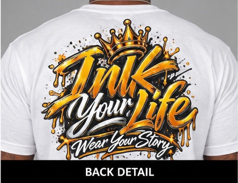 INK2LIFE Ink Your Life Men’s Graphic Tee