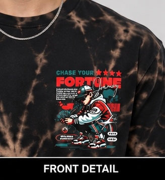 INK2life Chase Your Fortune Graphic T-Shirt