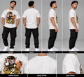 Tom and Jerry cartoon inspired ink2life graphic street wear t-shirt