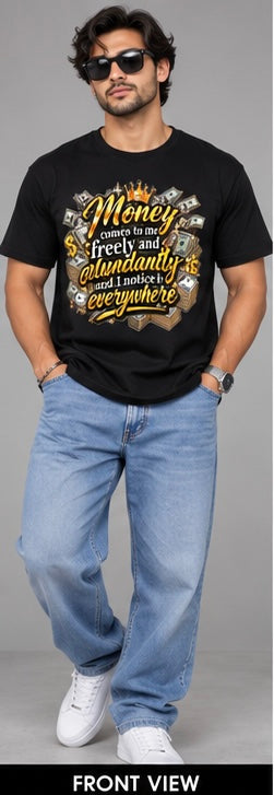 INK2LIFE Money Comes to Me Graphic Tee