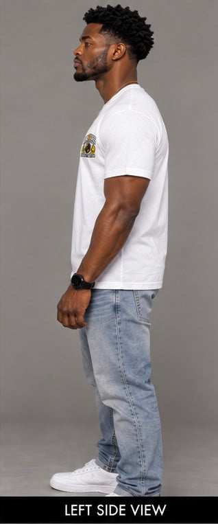INK2LIFE Dream Design Destroy Limits Men’s Gray Tee