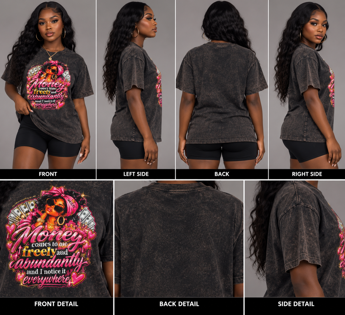 INK2LIFE Money Comes to Me Women’s T-Shirt