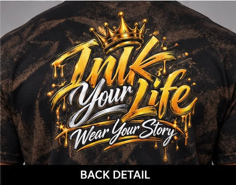 INK2LIFE Ink Your Life Men’s Graphic Tee