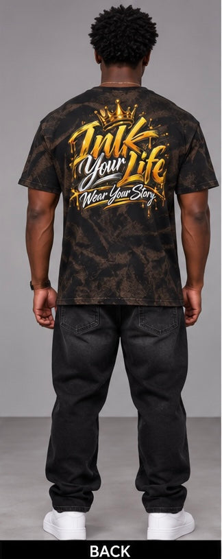 INK2LIFE Ink Your Life Men’s Graphic Tee