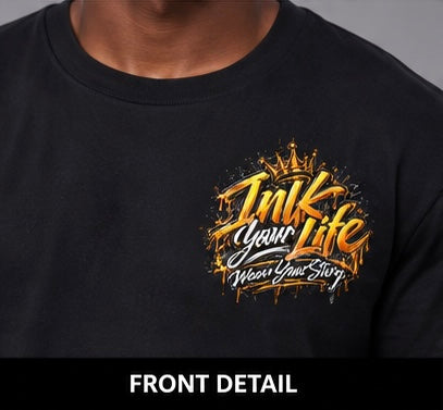 INK2LIFE Ink Your Life Men’s Graphic Tee