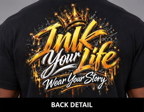 INK2LIFE Ink Your Life Men’s Graphic Tee