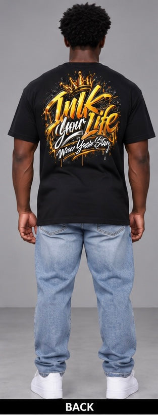 INK2LIFE Ink Your Life Men’s Graphic Tee