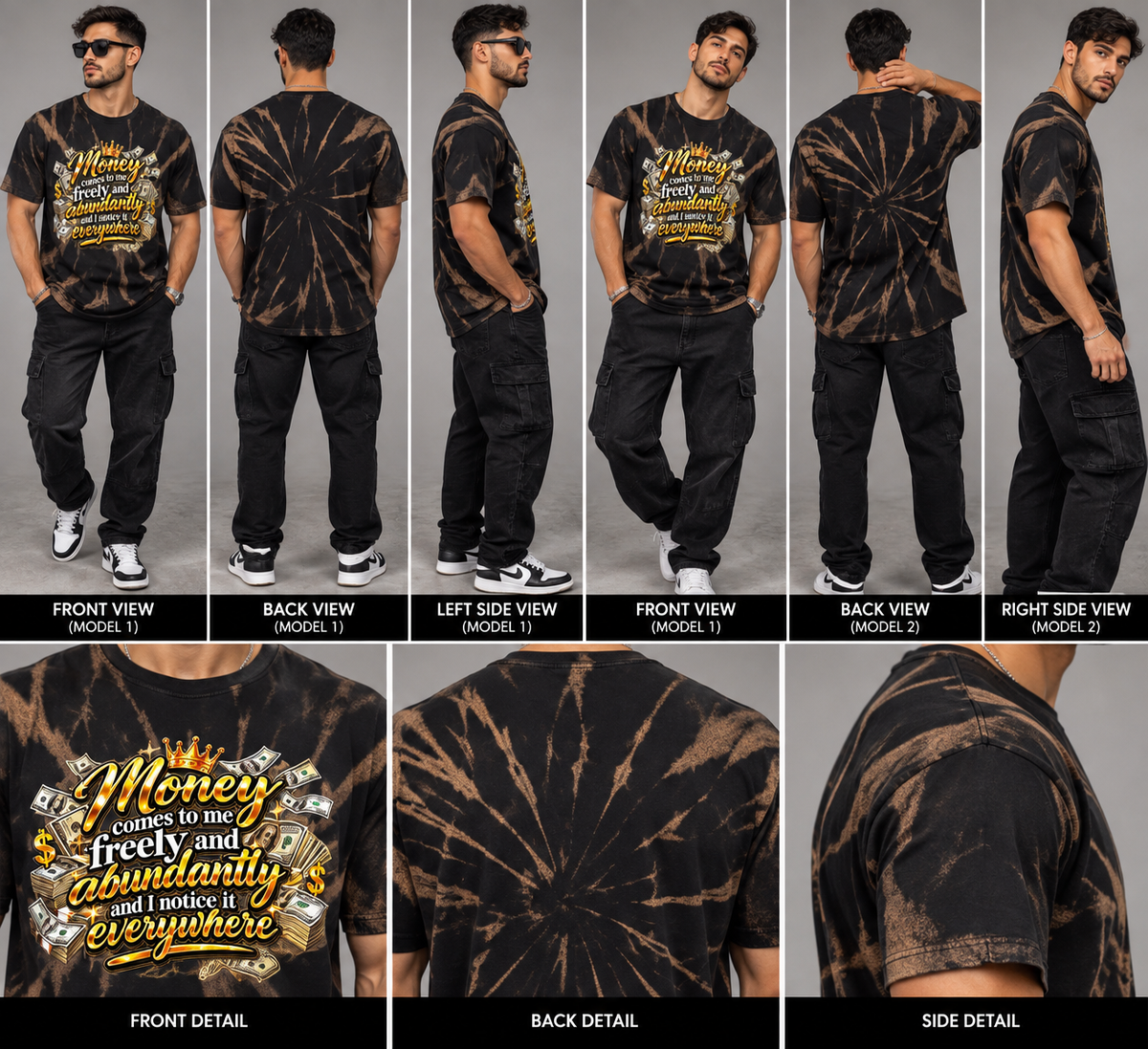 INK2LIFE Money Comes to Me Graphic Tee