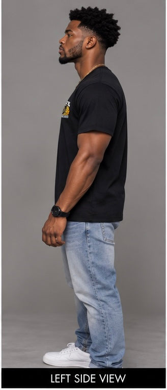 INK2LIFE Dream Design Destroy Limits Men’s Gray Tee