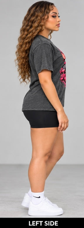 Ink2life woman Tom and Jerry inspired graphic street wear T-Shirt