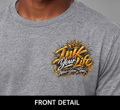INK2LIFE Ink Your Life Men’s Graphic Tee