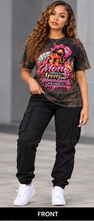 Ink2life woman Tom and Jerry inspired graphic street wear T-Shirt